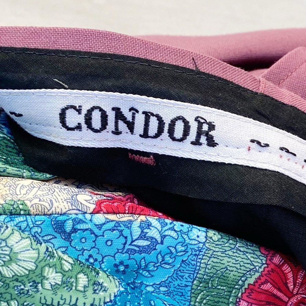 SOLD Condor Lilac Center Creased Trousers - Picture 6 of 8
